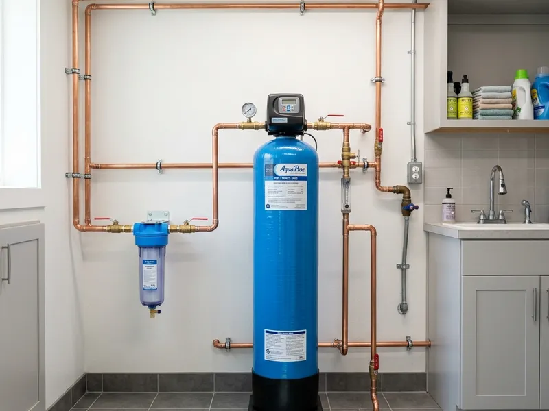 Water Filtration Systems Plumber in Bluetown, TX